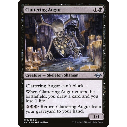 [Modern Horizons 2] - [MH2] - (U) -[Clattering Augur] - [2021]
