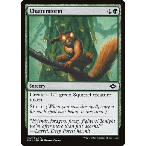 [Modern Horizons 2] - [MH2] - (C) -[Chatterstorm] -  [2021]