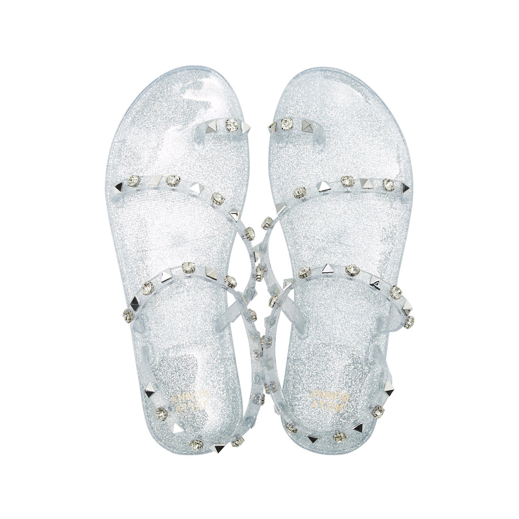 JELLY BUNNY รองเท้าแตะรัดส้น ZANNER รุ่น B24WLSI027 Silver