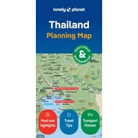 Lonely Planet Thailand Planning Map (Map) (2ND)