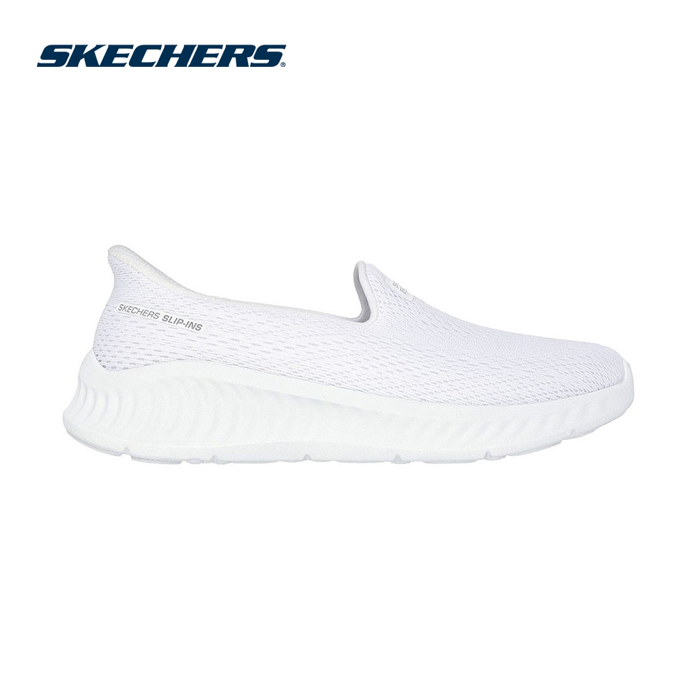 Skechers สเก็ตเชอร์ส รองเท้าผู้หญิง Women Slip-ins GoWalk Now Ivy Walking Shoes - 125644-WHT Air-Cooled Goga Mat