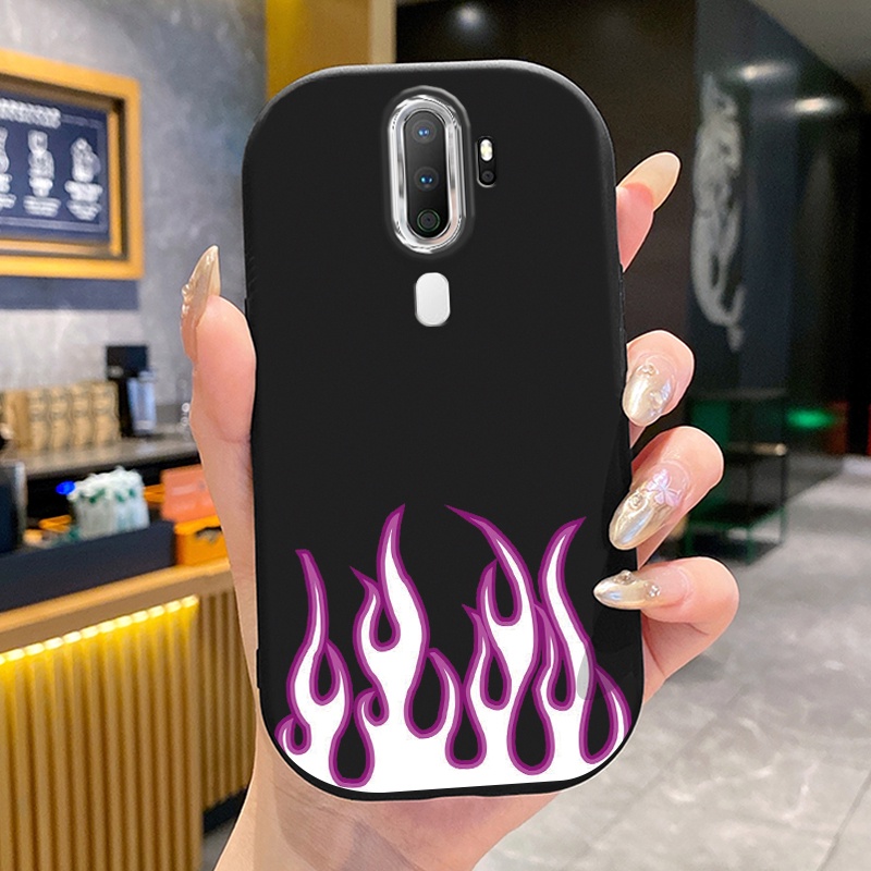 เคสสำหรับ OPPO A5 2020 A9 2020 เคสโทรศัพท์เปลวไฟกันกระแทก ราคา ถูกที่สุด ดีลบีเคเค