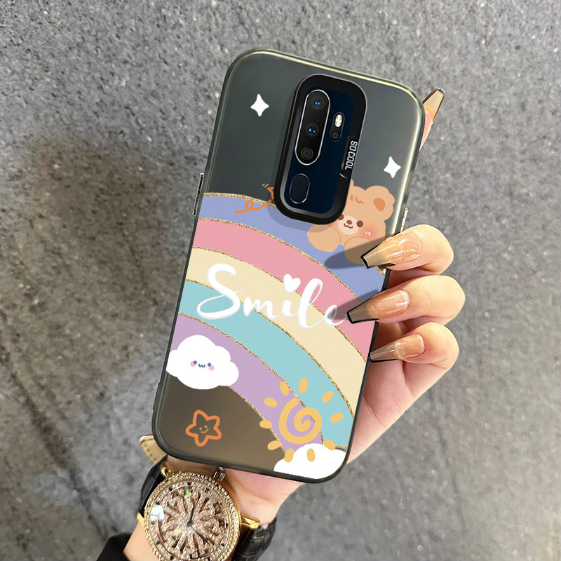 เคสสำหรับ OPPO A5 2020 A9 2020 A11 เคสโทรศัพท์หมีรุ้ง