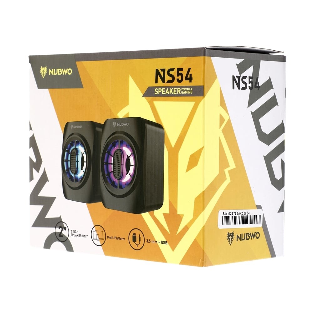 NUBWO (2.0) ลำโพง (NS54) Black – A0167900 ราคา ถูกที่สุด ดีลบีเคเค แกลเลอรีภาพที่ 5