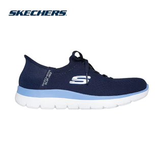 Skechers สเก็ตเชอร์ส รองเท้าลำลองผู้หญิง Women Slip-ins Sport Summits New Daily Casual Shoes - 150263-NVBL Memory Foam