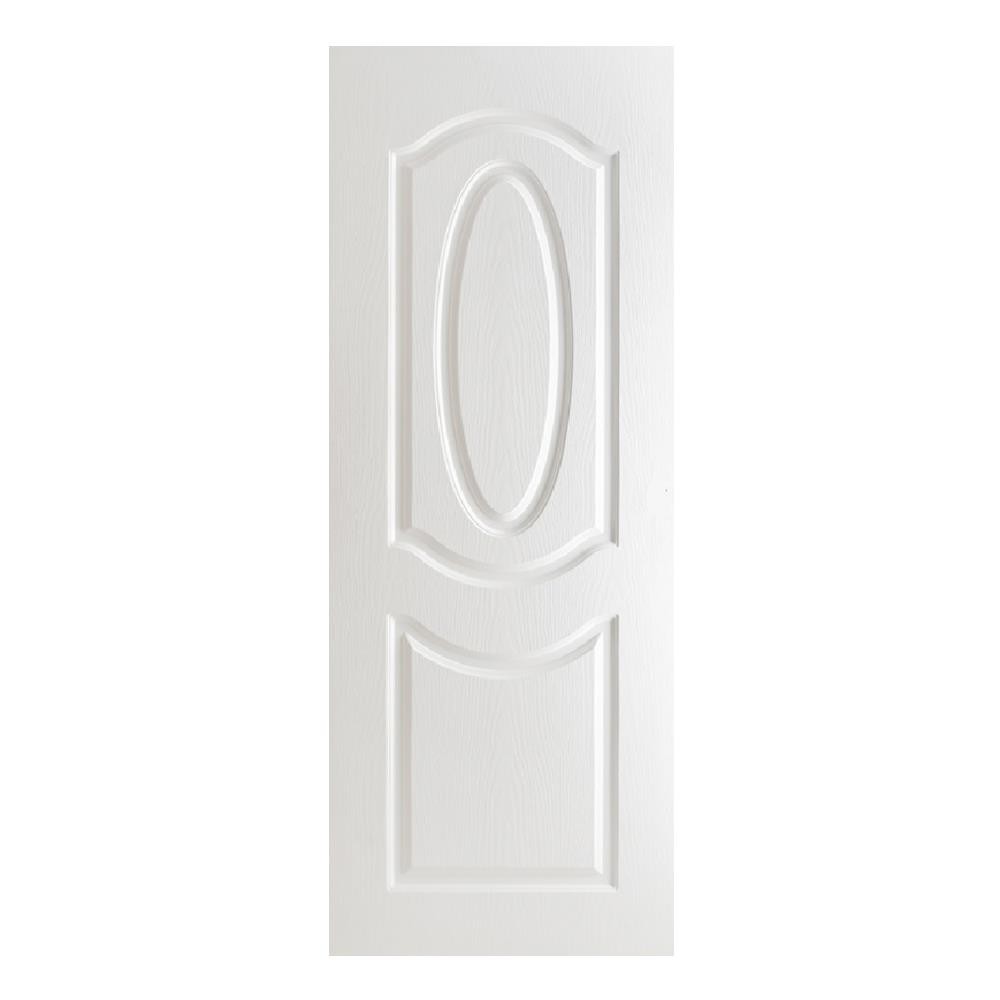 PARAZZO ประตูภายนอก UPVC MN002 70X200 ซม. สีขาว ไม่เจาะลูกบิด จัดส่งโดย HomePro