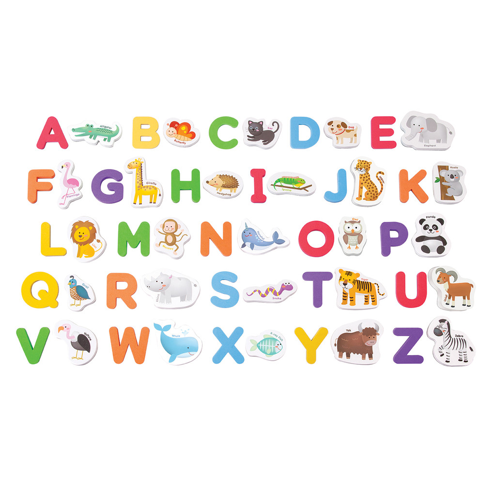 Crayola ABC Matching Magnet Set – Animal Party เครโยล่า ชุดตัวอักษรแม่เหล็กจับคู่ A B C – ปาร์ตี้สัตว์  NT9948-01