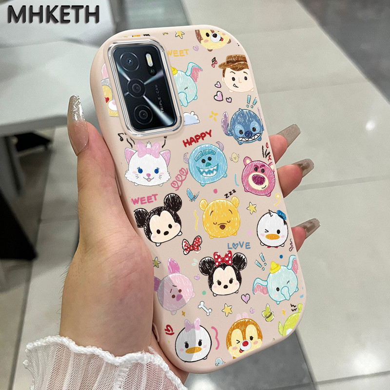 MHKETH เคสสำหรับ OPPO A16 A16s A54s เคสโทรศัพท์ลายการ์ตูนดิสนีย์