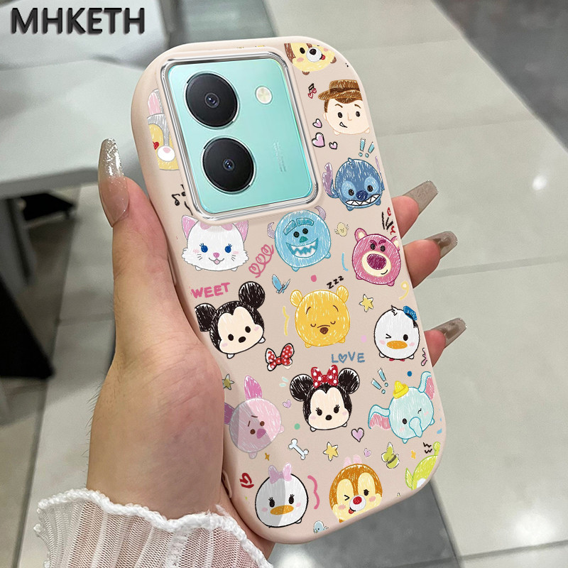 MHKETH เคสสำหรับ VIVO Y36 5G Y27 Y27s Y77t เคสโทรศัพท์ลายการ์ตูนดิสนีย์