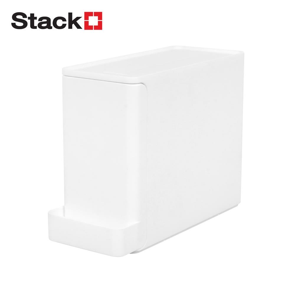 STACKO กล่องลิ้นชัก 1 ช่อง CONNECT 22.5X9X16.7 ซม. สีขาว จัดส่งโดย HomePro