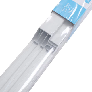 ECO DOOR วงกบประตู UPVC 80x200 ซม. รุ่น UR-100 สีขาว |WON|