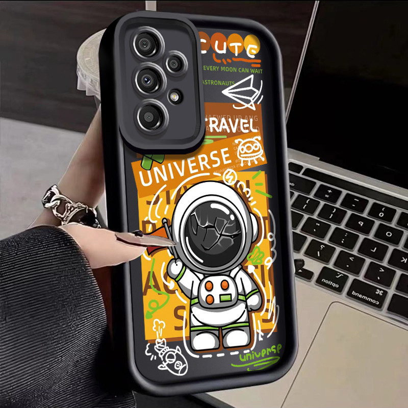 เคสสำหรับ Samsung Galaxy A33 5G A34 5G A53 5G A54 5G A23 A32 เคสโทรศัพท์การเดินทางในอวกาศ ราคา ถูกที่สุด ดีลบีเคเค แกลเลอรีภาพที่ 2