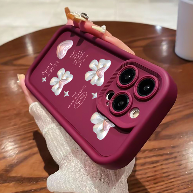 MHKEID เคสสำหรับ Samsung Galaxy A20s เคสใหม่เคสซิลิโคนติดโบว์ป้องกันโทรศัพท์ตก - รูปที่ 6