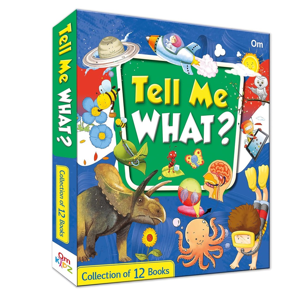 New Release Book สินค้าลิขสิทธิ์ (พร้อมส่ง) Tell Me What? - Encyclopedia for Kids - Collection of 12