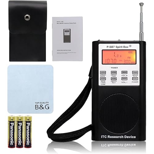 No Brand Spirit Box SB7 for ghost hunting P-SB7-REV7 EVP FM AM with built-in speaker Ghosts and hauntings...