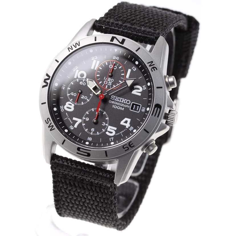 [Seiko import]นาฬิกาข้อมือ SEIKO Reimported Foreign Model สีดำ SND399P men's ✨ส่งตรงจากญี่ปุ่น✨