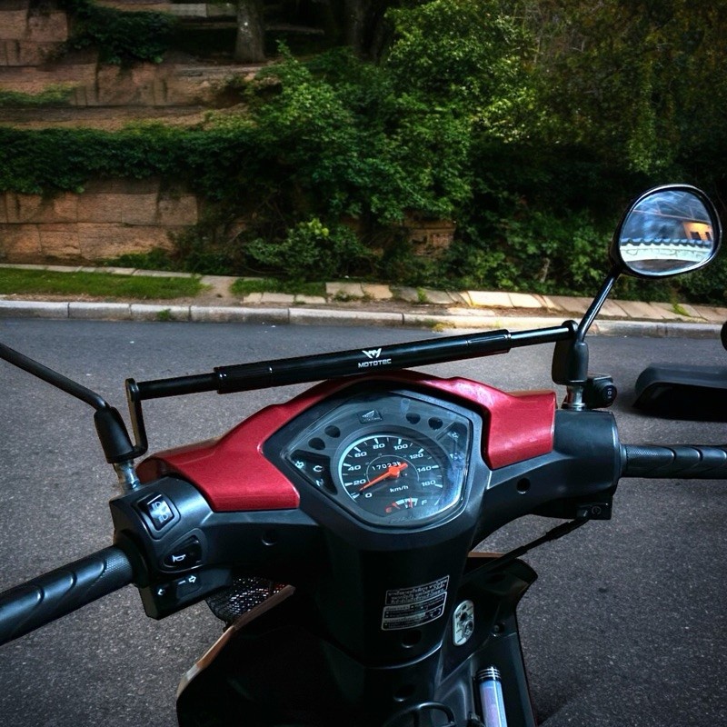 🚚ทนทานมาก🚚ADVMOTOTEC MT-BA03 Extension Bar บาร์เสริมยาว สำหรับมอเตอร์ไซด์ Wave XMAX Grand Filano Scoopy Fino ADV
