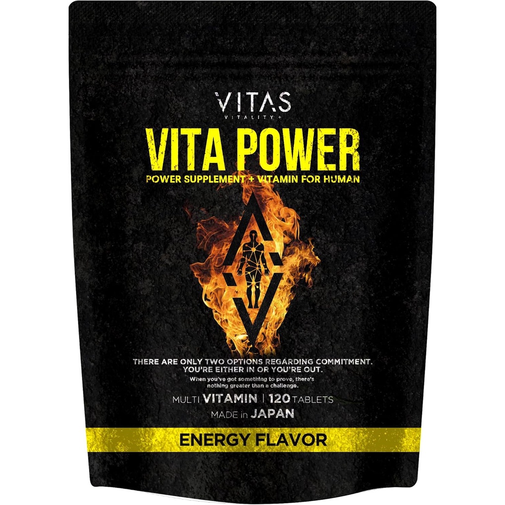 VITAS VITA POWER VITA POWER Maca Zinc Multivitamin 120 capsules, 30 days #2High quality products Dir