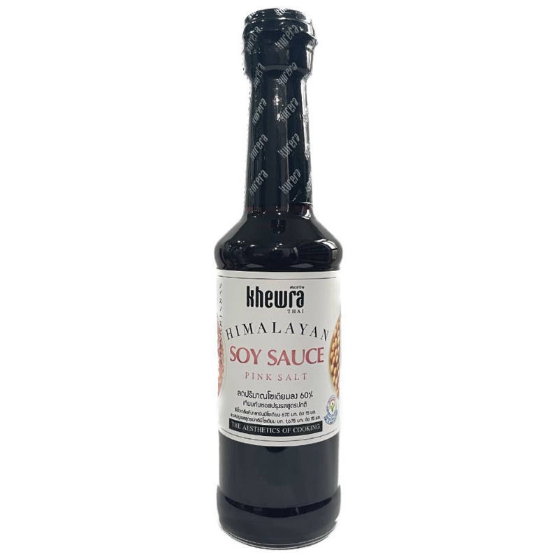 สงกรานต์ 🌺 เคียวร่าซีอิ๊วขาวเกลือหิมาลายัน 270มล. 🍃 Khewra Himalayan Soy Sauce 270ml. 🌻 ซอสปรุงรส 🌾 