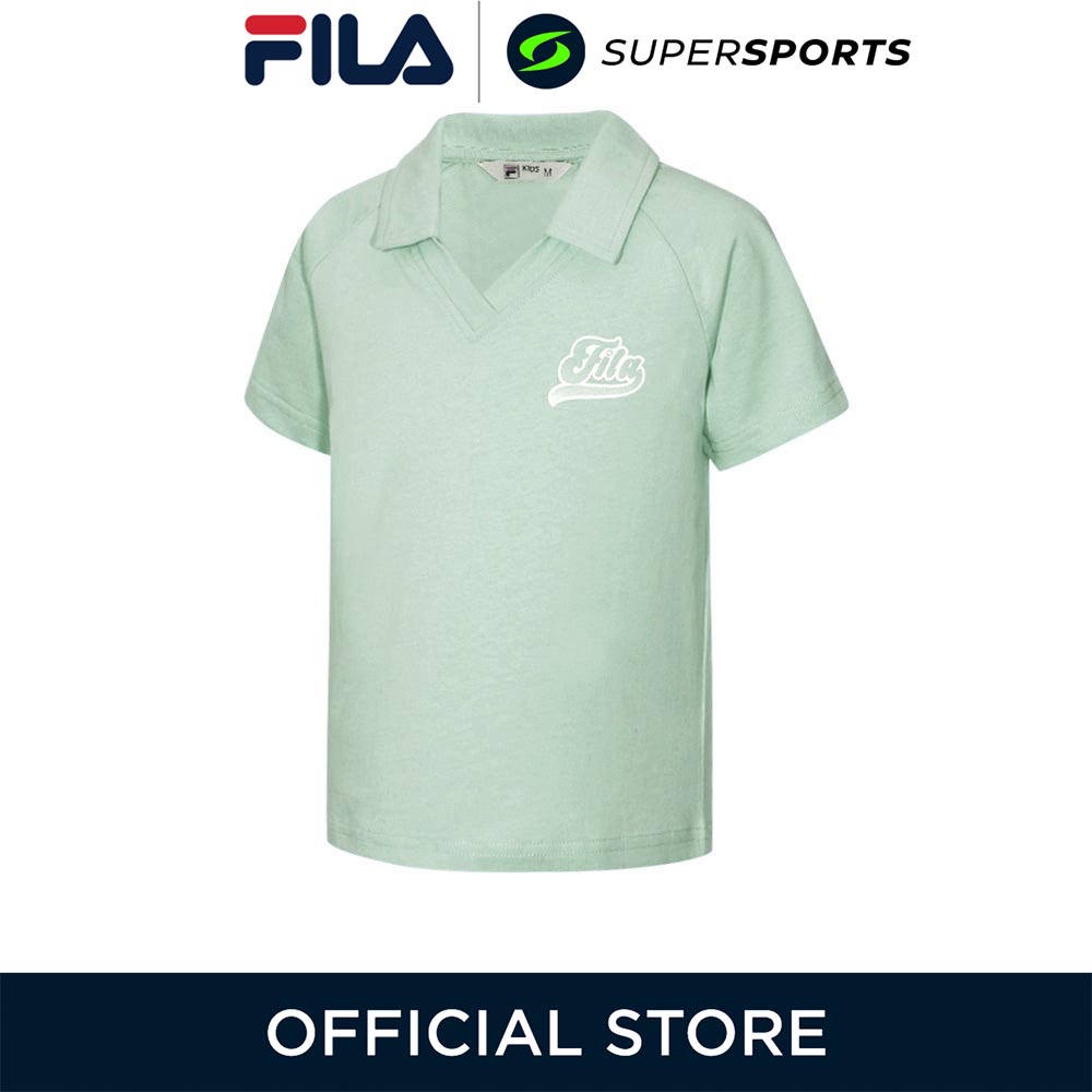 FILA Marcaron เสื้อโปโลเด็กผู้หญิง