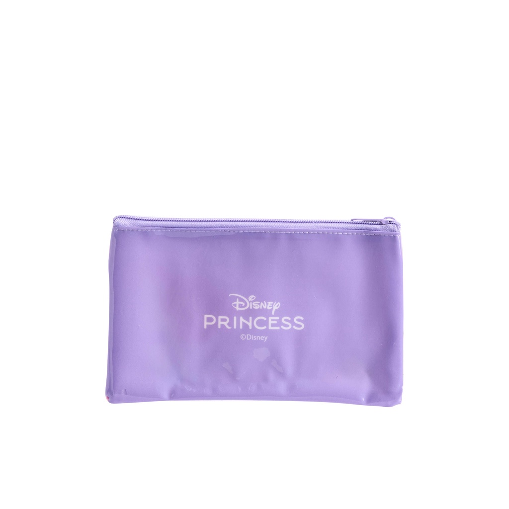 Mini Mono ชุดกระเป๋าดินสอ 3 ชิ้น ลาย Disney Princess สีม่วง