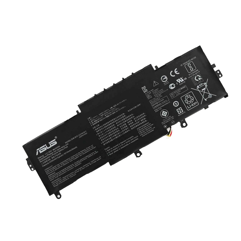 BATTERY-NOTEBOOK แบตเตอรี่โน๊ตบุ๊ค(แท้) C31N1811 สำหรับ ASUS BX433FN UX433FN-2S For ZenBook 14 UX433F UX433FA-A5046R 0