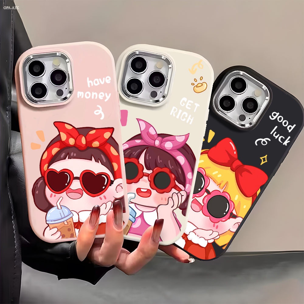 เคส For OPPO A3 A3X A60 A79 Reno 5 7Z 12 12F 13 13F Pro 4G 5G เคสนิ่ม เคสออปโป้ เคสโทรศัพท์ Silicone Case TPU PD