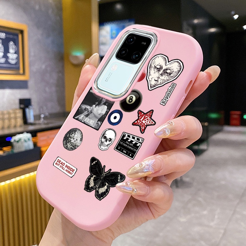 เคสสำหรับ VIVO V30 Pro 5G V29 Pro V29e V27 PRo 5G V23 V23i V20 Pro S1 S7 เคสโทรศัพท์อาหารกันกระแทก