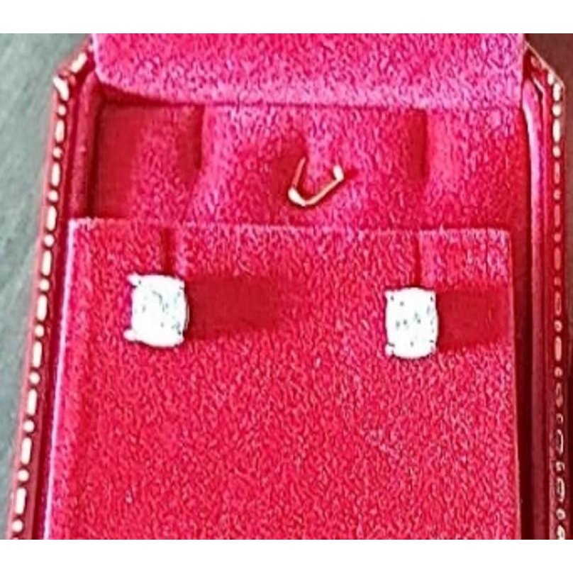 ต่างหู - รุ่น Cusion 1 กะรัต