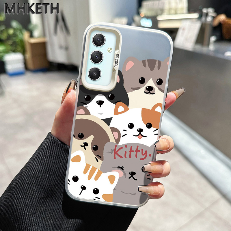 MHKETH เคสสำหรับ Samsung A34 5G A33 5G A32 A31 A30 A30S A20 M10S A23 4G A23 5G A20S A21S เคสโทรศัพท์น่ารัก