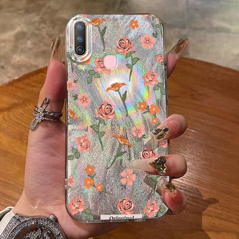 เคสสำหรับ VIVO Y12 Y12i Y15 Y17 Y3 Y3s Y17s Y36i G2 Y28 5G เคสโทรศัพท์ดอกไม้สวยๆ