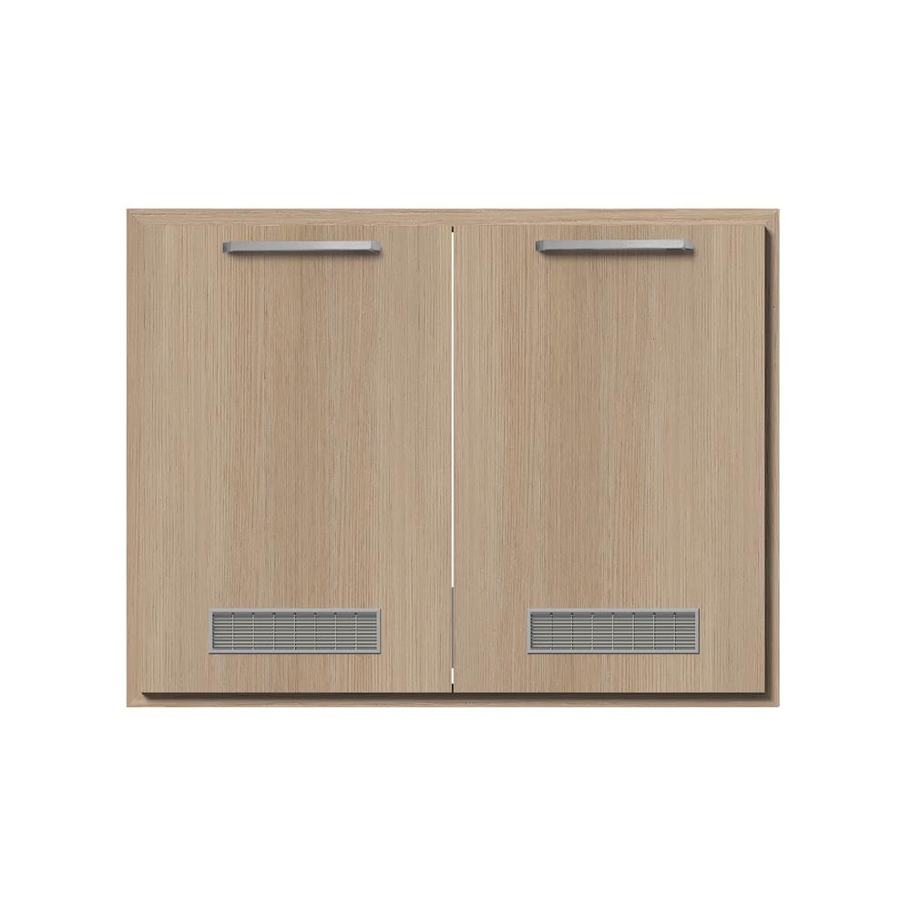 HomePro หน้าบานคู่  JUNO 80x60 ซม. สีบีช แบรนด์ CABIN