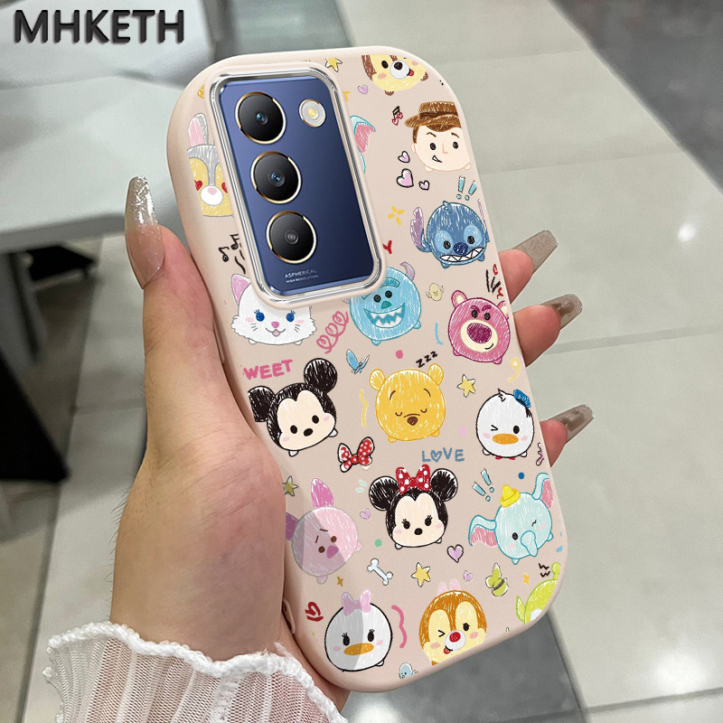 MHKETH เคสสำหรับ VIVO Y100 5G เคสโทรศัพท์ลายการ์ตูนดิสนีย์