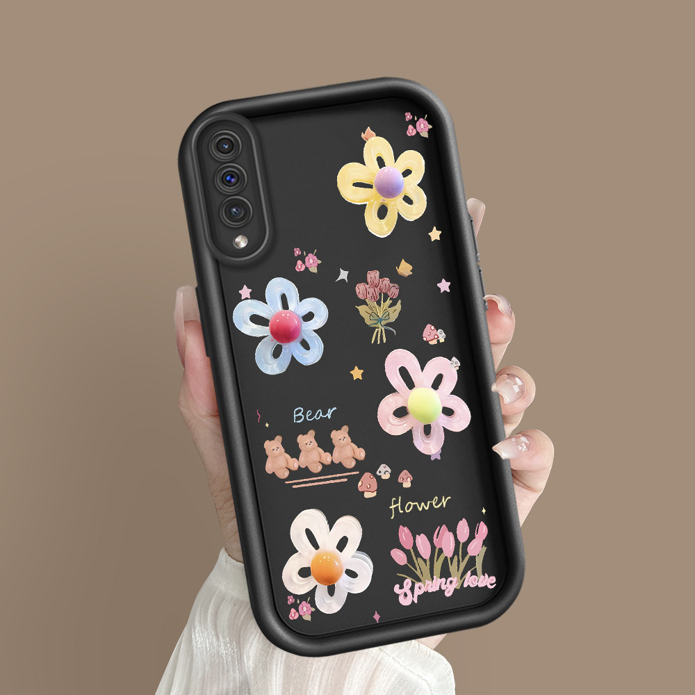 Samsung Galaxy A50 A50S A30S เคส Flower เคสซัมซุง เคสโทรศัพท์ TY T20627