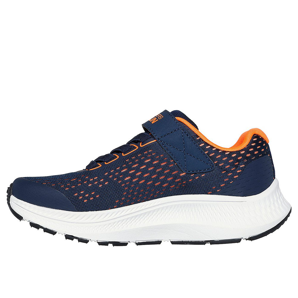 Skechers สเก็ตเชอร์ส รองเท้าวิ่งเด็กผู้ชาย Boys GOrun Consistent 2.0 Kexlux Shoes - 405045L-NVOR Air-Cooled Goga Mat - รูปที่ 4