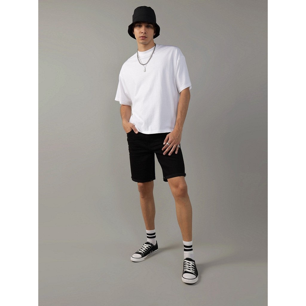 American Eagle เสื้อยืดผู้ชาย K-INTL OVS TEE BUTLER สี WHITE - 017-3664-100