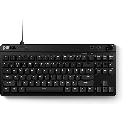 Pulsar Gaming Gears XBOARD MS keyboard ANSI English layout 88 keys CHERRY MX2A Switch 8K Polling Rat