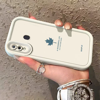 เคสสำหรับ Samsung Galaxy A30 A20 M10s A31 A24 A20s A21S เคสโทรศัพท์ใบเมเปิ้ลกันกระแทกอ่อนนุ่ม