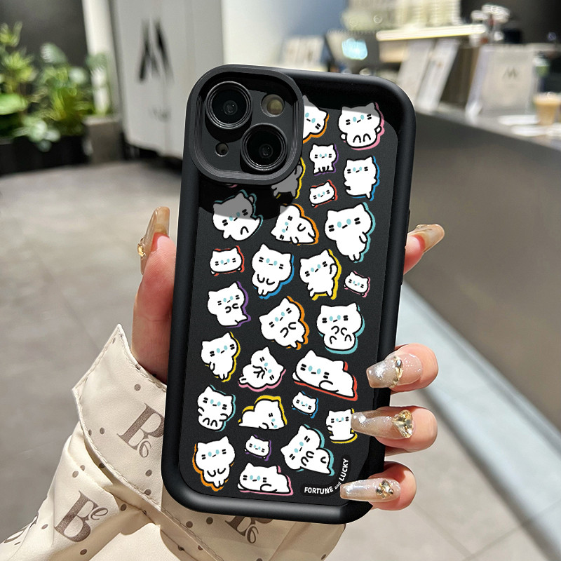MHKETH เคสสำหรับ Samsung Galaxy A52 5G A52s A50 A50s A30s A73 5G เคสโทรศัพท์มีลายการ์ตูนสัตว์เล็ก - รูปที่ 4