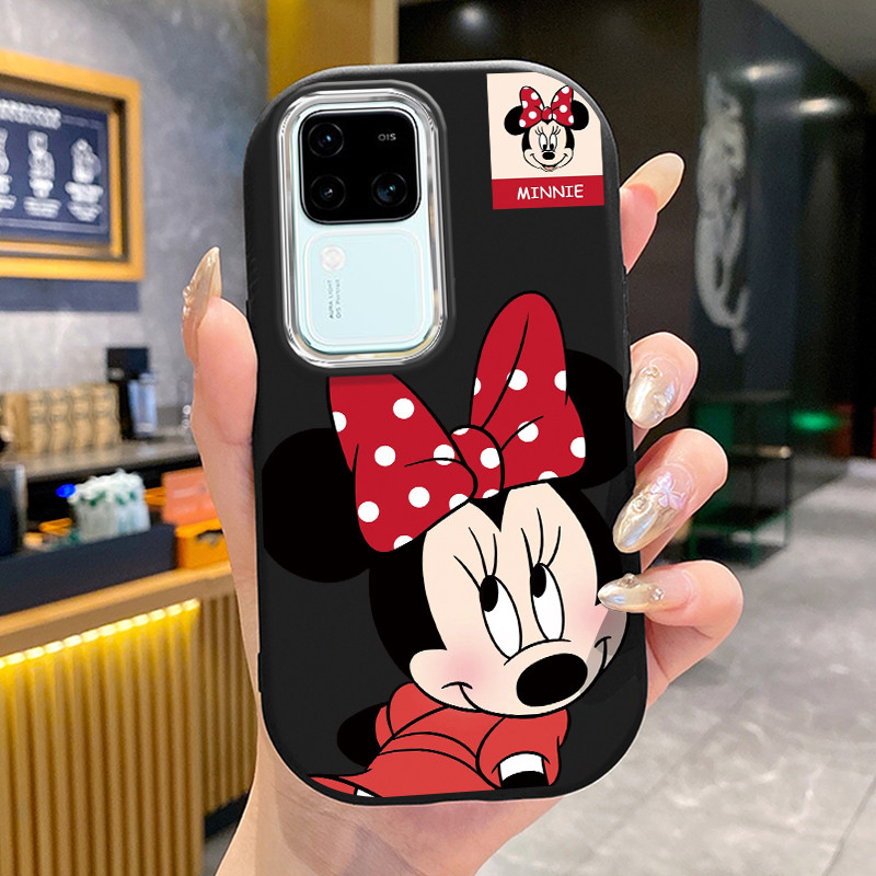 เคสสำหรับ VIVO V30 Pro 5G V29 Pro V29e V27 PRo 5G V23 V23i V20 Pro S1 S7 เคสโทรศัพท์เมาส์น่ารักซิลิโคนกันกระแทก