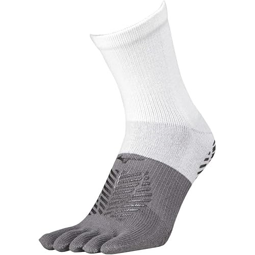 Mizuno Soccer Wear Zero Glide Short Socks 5-Finger Grip P2MX2510 White 25.0-27.0 cm