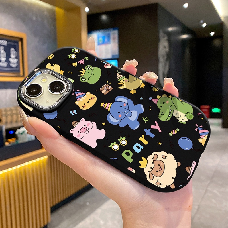 เคสสำหรับ OPPO F11 Pro F9 Pro A7X A9 2019 A9X Realme 2 Pro U1 เคสโทรศัพท์ลายการ์ตูนสัตว์ - รูปที่ 5