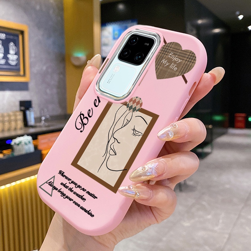 เคสสำหรับ VIVO V30 Pro 5G V29 Pro V29e V27 PRo 5G V23 V23i V20 Pro S1 S7 เคสโทรศัพท์ป้องกันการตก