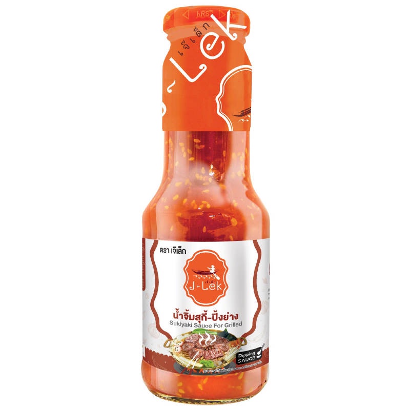 J Lek เจ๊เล็กน้ำจิ้มสุกี้ปิ้งย่าง 350กรัม