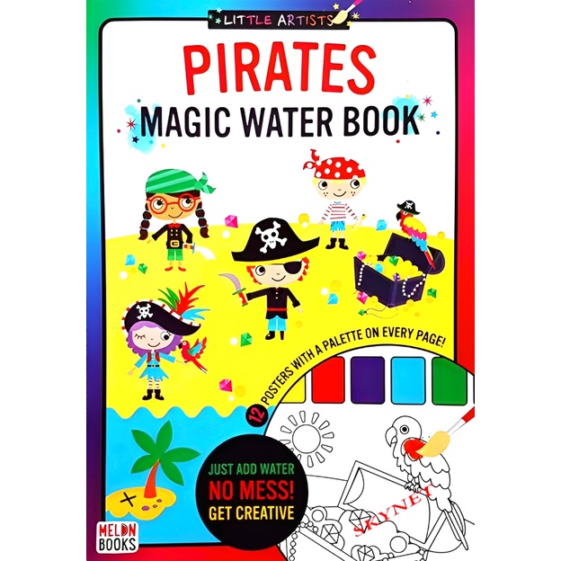 BBW หนังสือเด็ก Pirates Magic Water Books ISBN: 9789387758575
