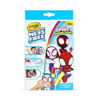 Crayola Mess Free Color Wonder Spiderman Coloring Page Mini …
