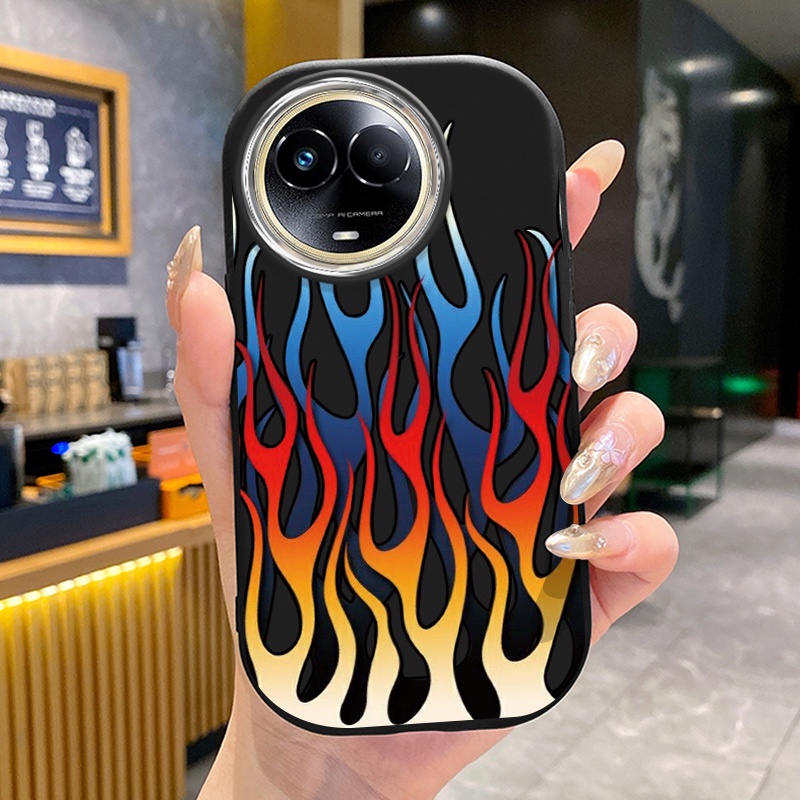 เคสสำหรับ Realme 11 5G 11X 5G C67 5G Narzo 60X 5G เคสโทรศัพท์ศิลปะกันกระแทก