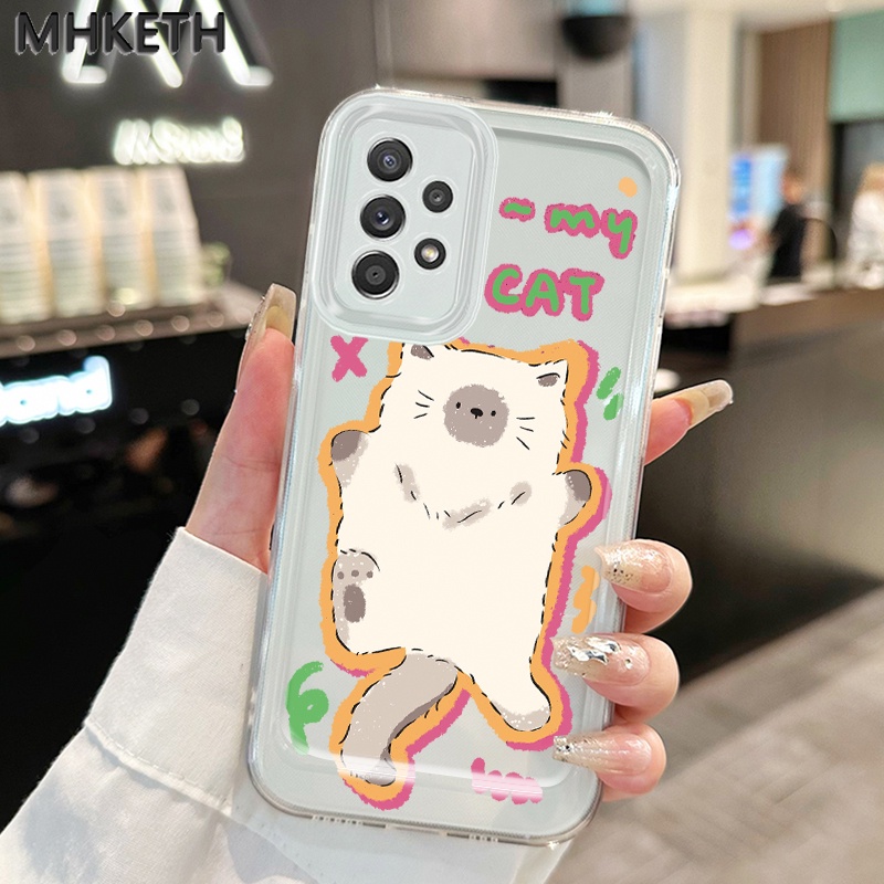เคสสำหรับ Samsung Galaxy A52 A52s A51 A53 A54 A50 A50s A30s A30 A20 A34 A33 A32 A31 A24 A23 A23 5G A21s A20s M10s M40s