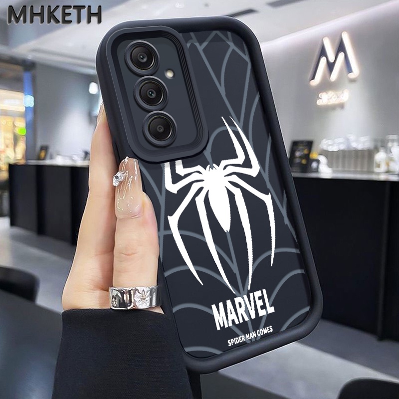MHKETH เคสสำหรับ Samsung A25 A15 5G A14 A13 A04s A13 Lite A04s A12 5G F12 M12 A11 M11 A10s M01s เคสโทรศัพท์