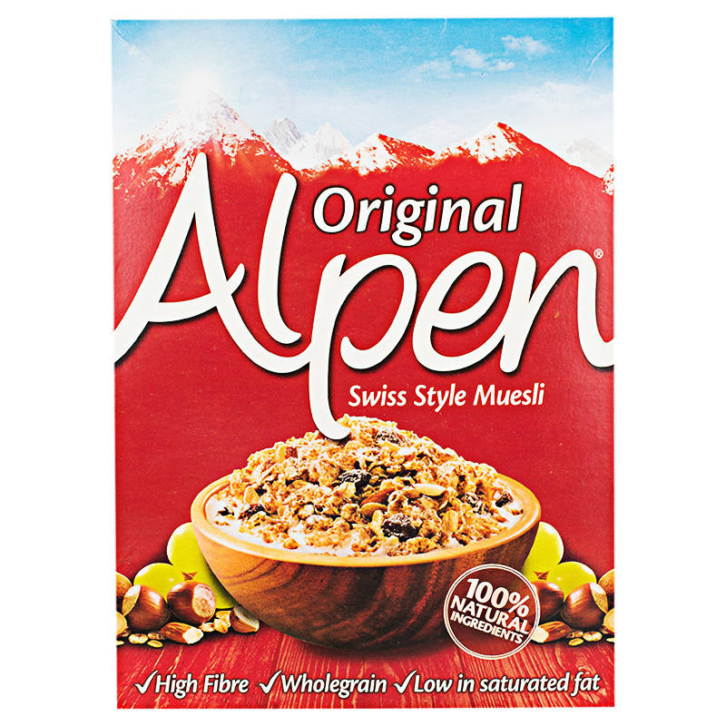 🍉 อัลเพนมูสลี่ 550กรัม 🍍 Alpen Muesli 550g. 📌 5010029201918 🌽 ซีเรียล 🌶️ Cereal